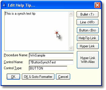 Editing an Ezhelp item